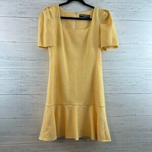 Karl Lagerfeld Yellow Mini Dress